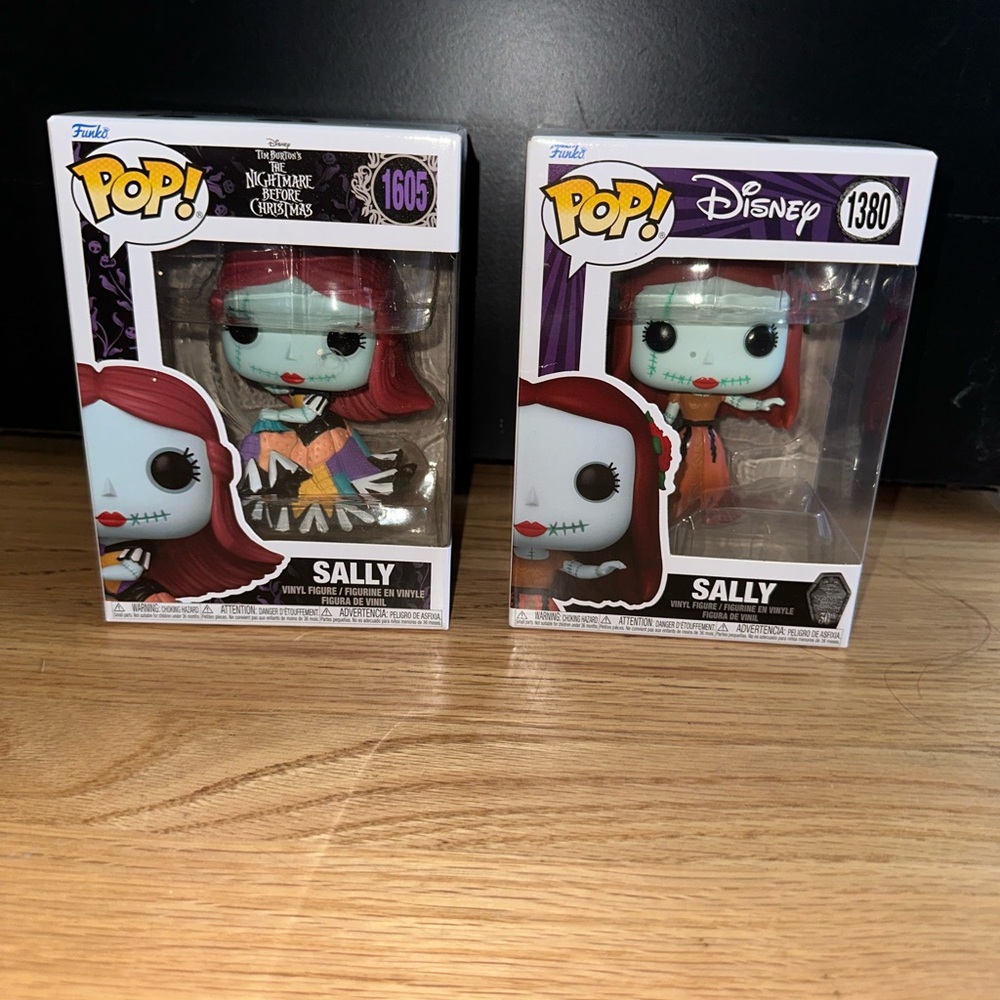 2 Funko Pop Sally The Nightmare Before Christmas